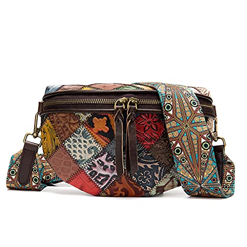 Mumuve Leder-Schultertaschen für Damen, Hüfttasche, mehrere Taschen, Crossbody-Tasche mit verstellbarer Breite, a, 22cm*7cm*15cm Mumuve Leder-Schultertaschen für Damen, Hüfttasche, mehrere Taschen, Crossbody-Tasche mit verstellbarer Breite, a, 22cm*7cm*15cm von Mumuve