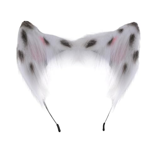 Mumuve Lovely Kitten Ear Hair Hoop Cosplay Character Hairband Live Broadcast Cosplay Headwear For Teens Woman Cosplay Hair Accessories Cat Foxes Ears Hairband Cosplay Halloween Hairhoop von Mumuve