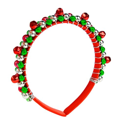 Mumuve Mode Kinder Kinder Kleine Glocken Haar Hoop Bunte Haarband Bühne Weihnachten Party Kinder Styling Stirnband Weihnachten Stirnbänder Für Frauen Weihnachten Stirnbänder Für Erwachsene Weihnachten von Mumuve