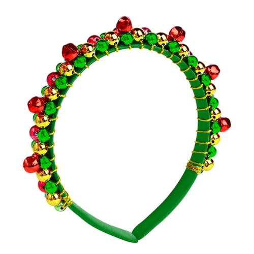 Mumuve Mode Kinder Kinder Kleine Glocken Haar Hoop Bunte Haarband Bühne Weihnachten Party Kinder Styling Stirnband Weihnachten Stirnbänder Für Frauen Weihnachten Stirnbänder Für Erwachsene Weihnachten von Mumuve