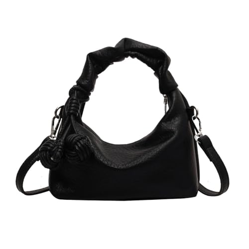 Mumuve Modische Umhängetasche, Umhängetasche, Handtasche, kleine Geldbörse, Handygeldbörse, Geldbörse für Frauen und Mädchen, Schwarz , As shown in the picture (error 1-3cm) von Mumuve