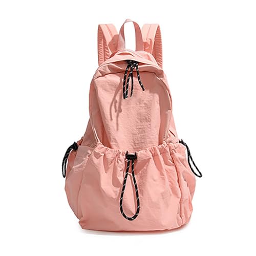 Mumuve Modischer Nylon-Rucksack für Damen und Herren, große Kapazität, Schultasche, College, Tagesrucksack, lässiger Tagesrucksack, Mehrfarbig, 15, As shown in the picture (1-3cm error) von Mumuve