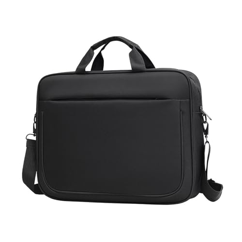 Mumuve Notebook-Tasche, Business-Aktentasche, Handtasche für 15,6 Zoll (39,6 cm) Laptop, Dokumente, Computertasche für Teenager, Schwarz , As shown in the picture (error 1-3cm) von Mumuve