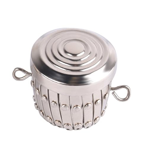 Mumuve Offene Größe, erweiterbar, Geldbörse, Münzgeldbörse, Hardware, Stifttasche mit Schlaufe, einziehbare Tasche, schrumpfbare Handtasche, Bai, 3.9 in x 1.95 in von Mumuve