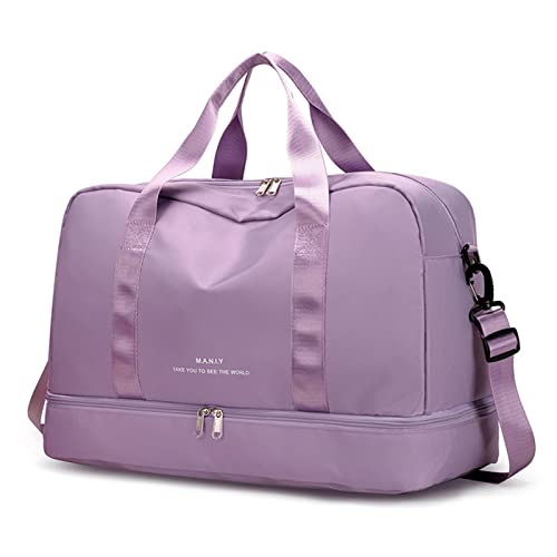 Mumuve Sporttasche für Damen und Herren, Reisetasche, Workout-Tasche mit Schuhfach, Nasstasche, Schultertasche, Mehrfarbig: 17, 21.45x11.7in Mumuve Sporttasche für Damen und Herren, Reisetasche, Workout-Tasche mit Schuhfach, Nasstasche, Schultertasche, Mehrfarbig: 17, 21.45x11.7in von Mumuve
