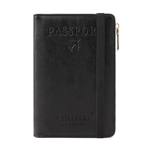 Mumuve Stilvolle Brieftasche mit mehreren Kartenfächern, die Ihre Dokumente organisiert halten, Schwarz , As shown in the picture (error 1-3cm) von Mumuve