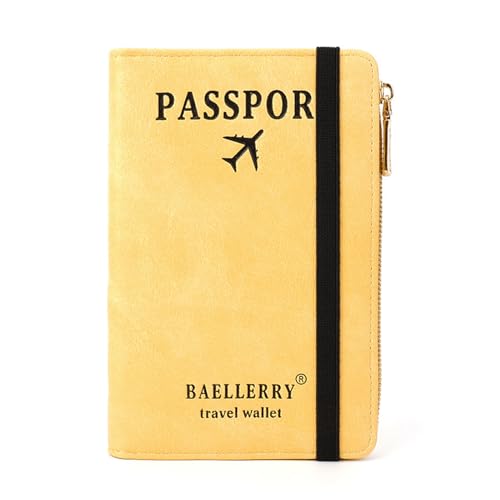 Mumuve Stilvolle Brieftasche mit mehreren Kartenfächern, die Ihre Dokumente organisiert halten, gelb, As shown in the picture (error 1-3cm) von Mumuve