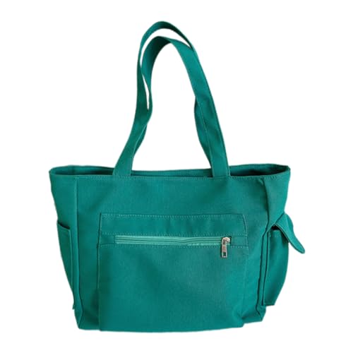 Mumuve Stilvolle Nylon-Umhängetasche mit großem Fassungsvermögen, Stoff-Schultertasche mit geräumigen Designs für Reisen, Einkaufen &, grün, As shown in the picture (1-3cm error) von Mumuve