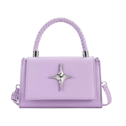 Mumuve Stilvolle kleine quadratische Handtasche PU Schultertasche Elegant & Vielseitig Crossbody Bag Minimalistisch für Mode, Mehrfarbig: 13, As shown in the picture (error 1-3cm) von Mumuve