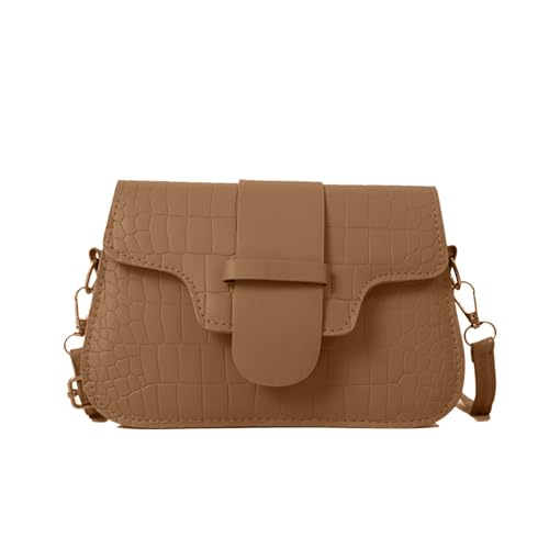 Mumuve Stilvolle und praktische Umhängetaschen Damen Leichte Tasche für die Arbeit, khaki, As shown in the picture (error 1-3cm) von Mumuve