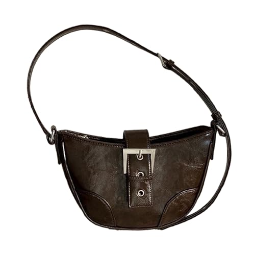 Mumuve Stilvolle und praktische Uni-Umhängetasche, PU-Leder, Unterarm-Handtasche für den Alltag, khaki, 17*6*14.5cm Mumuve Stilvolle und praktische Uni-Umhängetasche, PU-Leder, Unterarm-Handtasche für den Alltag, khaki, 17*6*14.5cm von Mumuve