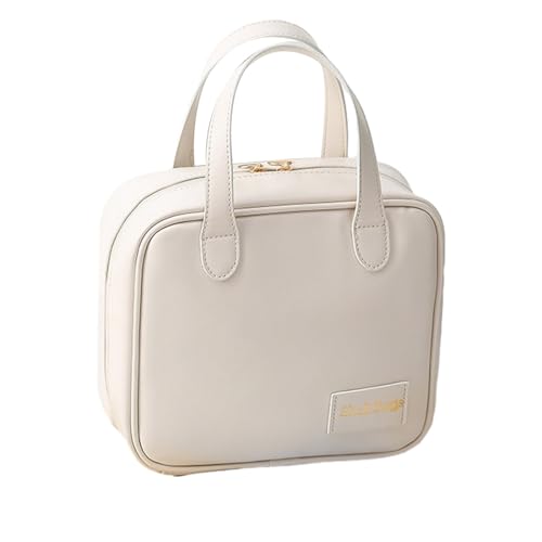 Mumuve Tragbare PU-Make-up-Aufbewahrungstasche mit Griff, Reise-Kosmetik für Damen, Mehrfarbig, 14 Stück, As shown in the picture (error 1-3cm) von Mumuve