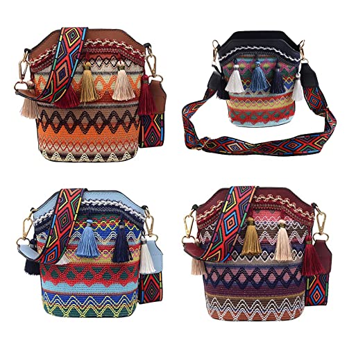 Mumuve Vintage Ethno Umhängetasche Stickerei Hippie, Mehrfarbig: 11, 20cm*20cm*9cm Mumuve Vintage Ethno Umhängetasche Stickerei Hippie, Mehrfarbig: 11, 20cm*20cm*9cm von Mumuve