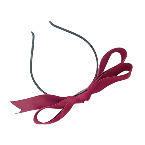 Schleifen-Stirnbänder Schöne Prinzessin Kopfbedeckung Große Schleife Haarbänder Zubehör Frühling Haarbänder Geburtstag Party Bogen Haarband von Mumuve