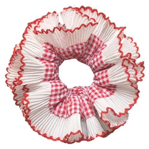 Spitze Haar Seil Haar Bun Scrunchies Elastische Haar Seil Große Haar Scrunchy Vintage Haarbänder Weibliche Zubehör Haar Scrunchies Für Frauen Mädchen von Mumuve