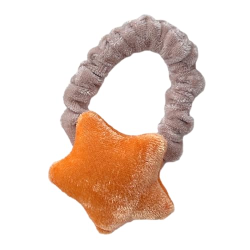 Star Hair Scrunchies Candy Color Elastic Hair Ropes Soft Hair Ropes Dopamine Look Hair Accessories For Girls Hair Rope Bands For Girls Hair Rope For Braids Ponytail Hair Rope Color Matching von Mumuve