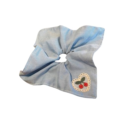 Stilvolle Haargummis für Damen mit blauen Kirschen Dekoration für einen anspruchsvollen Look von Mumuve