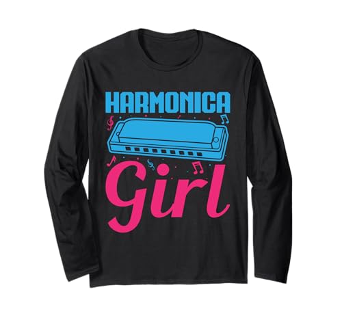 Lustiger Mundharmonika Spieler Girl Mundharmonika Langarmshirt Lustiger Mundharmonika Spieler Girl Mundharmonika Langarmshirt von Mundharmonika Geschenke Für Mundharmonika Musiker