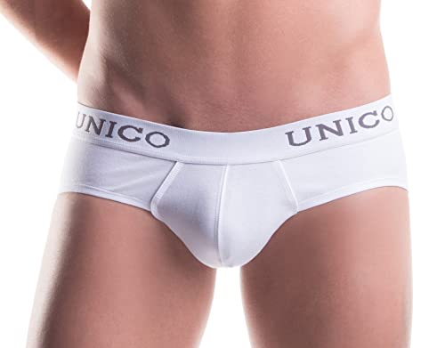 Mundo Unico Herren Slip Profundo, Weiss/opulenter Garten, Large von Mundo Unico