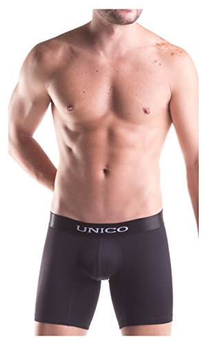 Mundo Unico Herren Pants Boxer / Mikrofaser / Lang / Schwarz / L von Mundo Unico