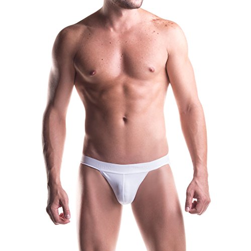 Mundo Unico Klassischer Jockstrap für Herren, Weiss/opulenter Garten, Medium von Mundo Unico