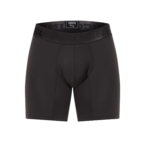Mundo Unico ÚNICO Boxer Long Leg Zebrano Gray Mikrofaser (XXL) von Mundo Unico