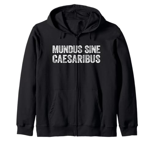 Mundus Sine Caesaribus Men Women Kapuzenjacke von Mundus Sine Caesaribus Black Edition