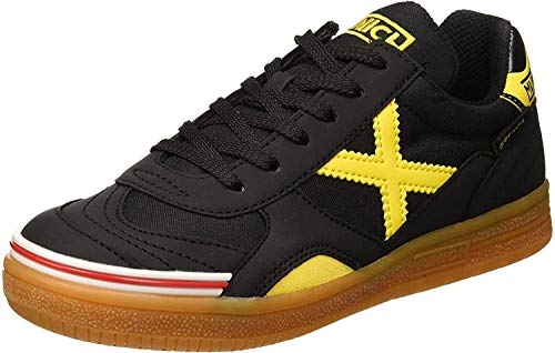 Munich Gresca Kid S Fitnessschuhe, Schwarz (Negro/Amarillo 02), 34 EU von Munich