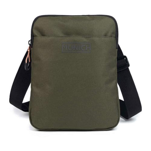 MUNICH Unisex-Erwachsene FW24 Crossbody Slim Khaki, CAQUI MUNICH Unisex-Erwachsene FW24 Crossbody Slim Khaki, CAQUI von Munich