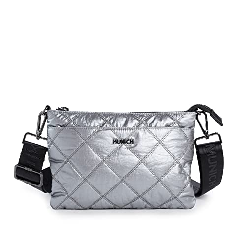 Munich Damen Cover Crossover Silver Taschen, silberfarben von Munich