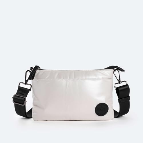 Munich Damen Gloss Crossbody Pearl Taschen, Perlmutt von Munich