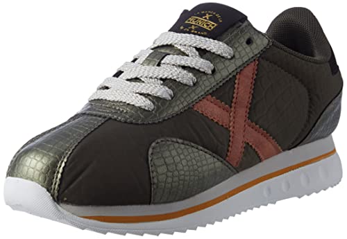 Munich Damen Sapporo Sky Sneaker, Khaki 58 von Munich