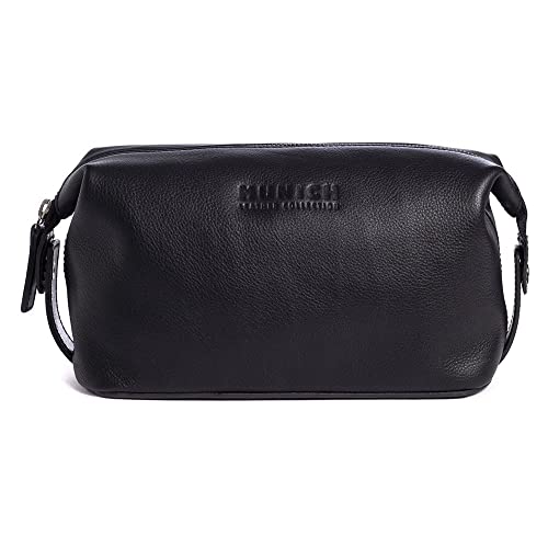 Munich Herren Craft U Toiletry KIT Black Taschen, schwarz von Munich