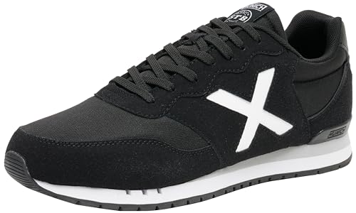 Munich Herren Dash Sneaker, schwarz/weiß, 48 EU von Munich