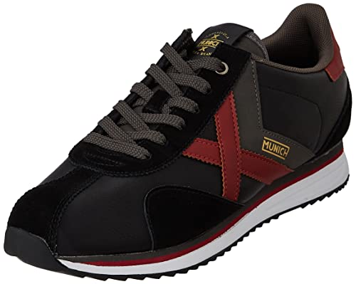 Munich Herren Sapporo Sneaker, Schwarz 144 von Munich