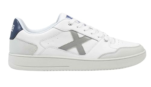 Munich Herren-Sneaker Legit Man 103 Weiß/Marineblau U26MU07 8908103, Marineweiß, 39 EU von Munich
