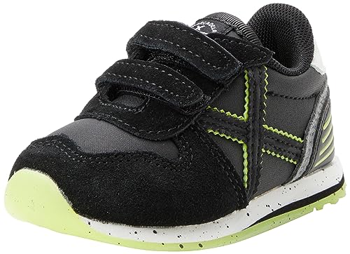 Munich Baby-Jungen Massana VCO 496 Sneaker, Schwarz von Munich