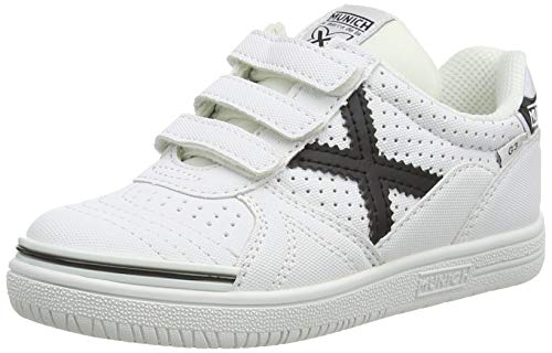 Munich Schuhe G-3 Kid Profit Klettverschluss weiß von Munich