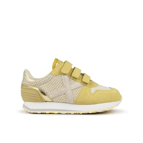 Munich Jungen Unisex Kinder Mini Massana VCO Sneaker, Gold, 32 EU Munich Jungen Unisex Kinder Mini Massana VCO Sneaker, Gold, 32 EU von Munich