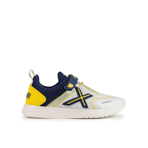 Munich Jungen Unisex Kinder Mini NAD VCO Sneaker, weiß, 27 EU Munich Jungen Unisex Kinder Mini NAD VCO Sneaker, weiß, 27 EU von Munich