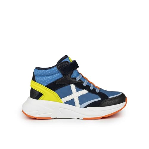Munich Jungen Unisex Kinder Mini Track Boot Sneaker, blau, 30 EU von Munich