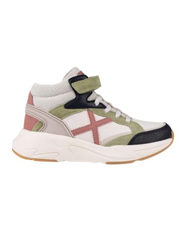 Munich Jungen Unisex Kinder Mini Track Boot Sneaker, weiß, 26 EU von Munich