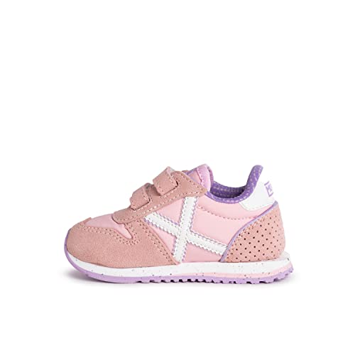 Munich Mädchen Baby Massana Sneaker, Rosa 504, 18 EU von Munich