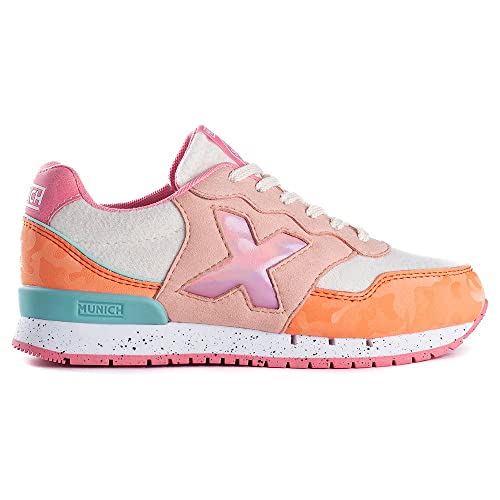 Munich Mädchen Dash Kid Sneaker, Rosa 136 von Munich