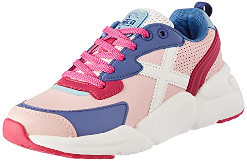 Munich Mädchen Mini Track Cordon 30 Sneaker, Rosa von Munich