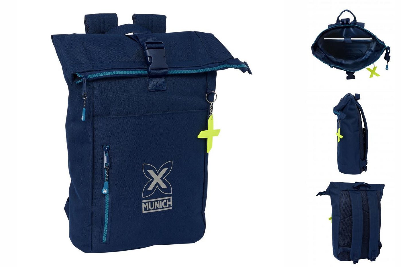 Munich Rucksack Rucksack Laptoptasche Munich Nautic Marineblau 28 x 42 x 13 cm von Munich