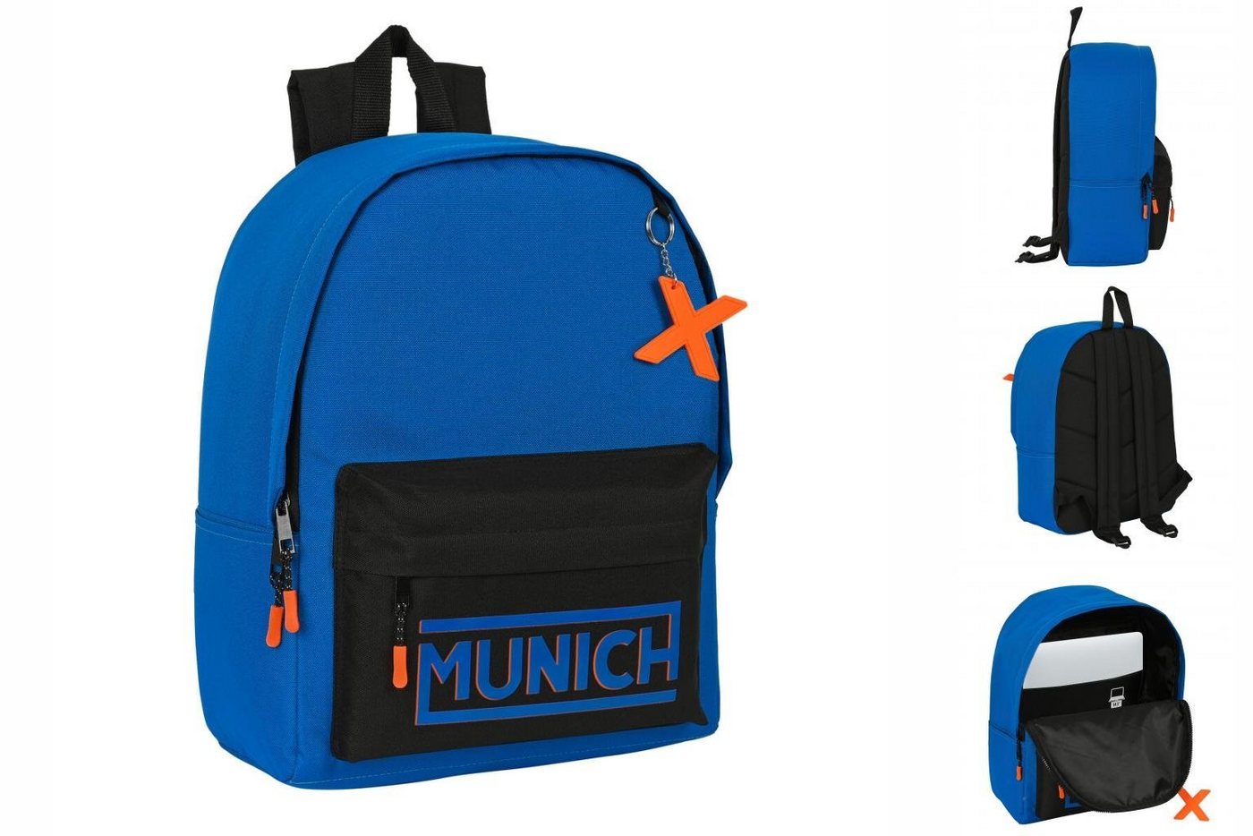 Munich Rucksack Munich Kinder-Rucksack Submarine 31 x 40 x 16 cm Elektrisch blau von Munich