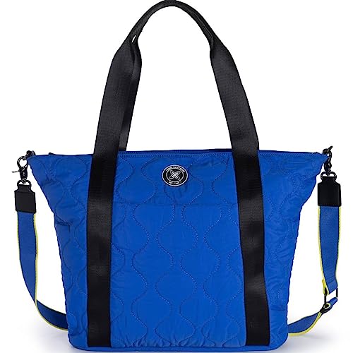 Munich Unisex Balloon Shopper Blue Taschen Mode München, Blau 092 von Munich