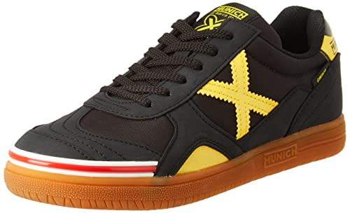 Munich Gresca 02, Unisex-Erwachsene Fitnessschuhe, Schwarz (Negro/Amarillo 02), 41 EU von Munich