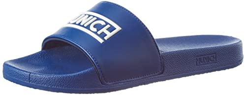 Munich Unisex Flat Slider 3D Logo Royal Blue Flipflop, Königsblau, 42 EU von Munich